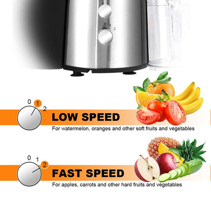 2-Speed Wide-Chute Electric Juicer