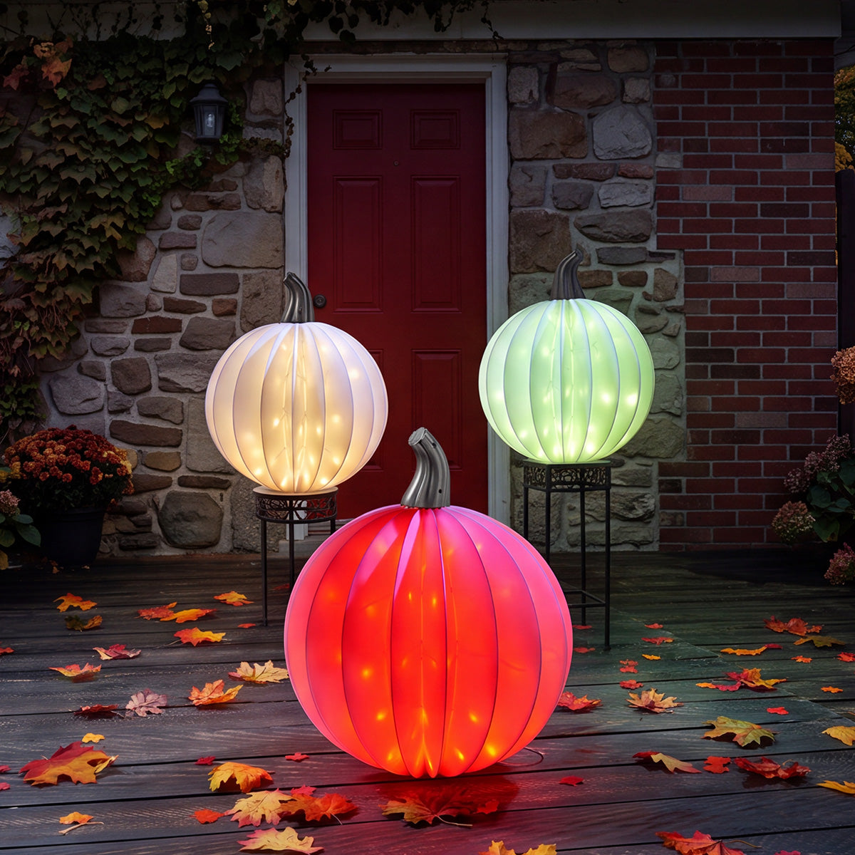 Twinkling LED Orb – Indoor/Outdoor Décor