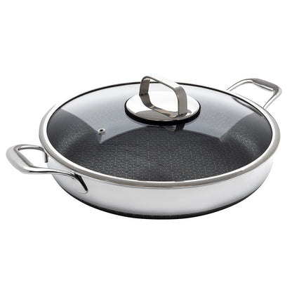 14'' Stainless Hybrid Nonstick Pan