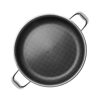 14'' Stainless Hybrid Nonstick Pan