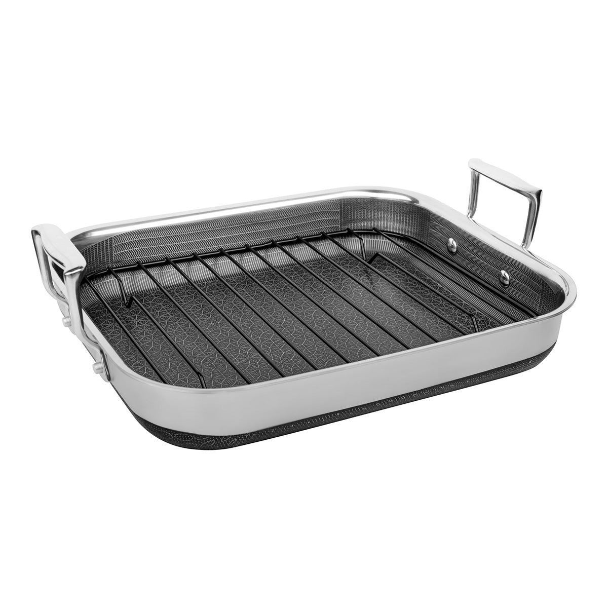 14" Hybrid Nonstick Roasting Pan with Rack
