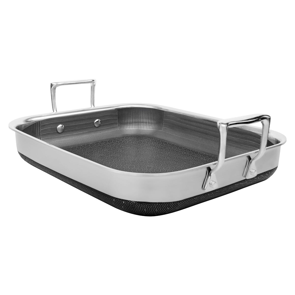 14" Hybrid Nonstick Roasting Pan with Rack
