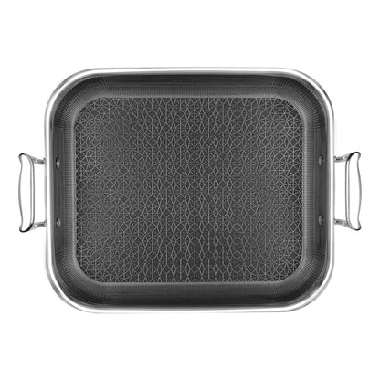 14" Hybrid Nonstick Roasting Pan with Rack