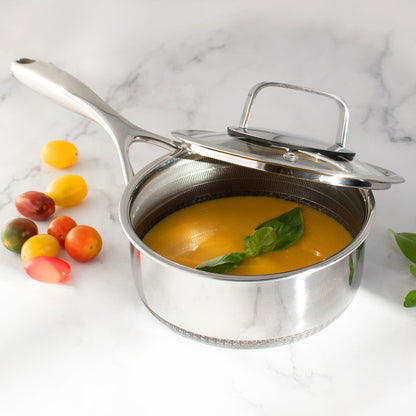 1.5-Qt Hybrid Nonstick Sauce Pan with Lid