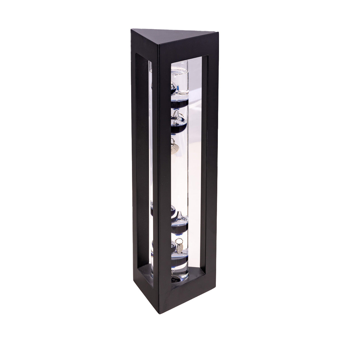 13" Galileo Thermometer, Black or Rosewood