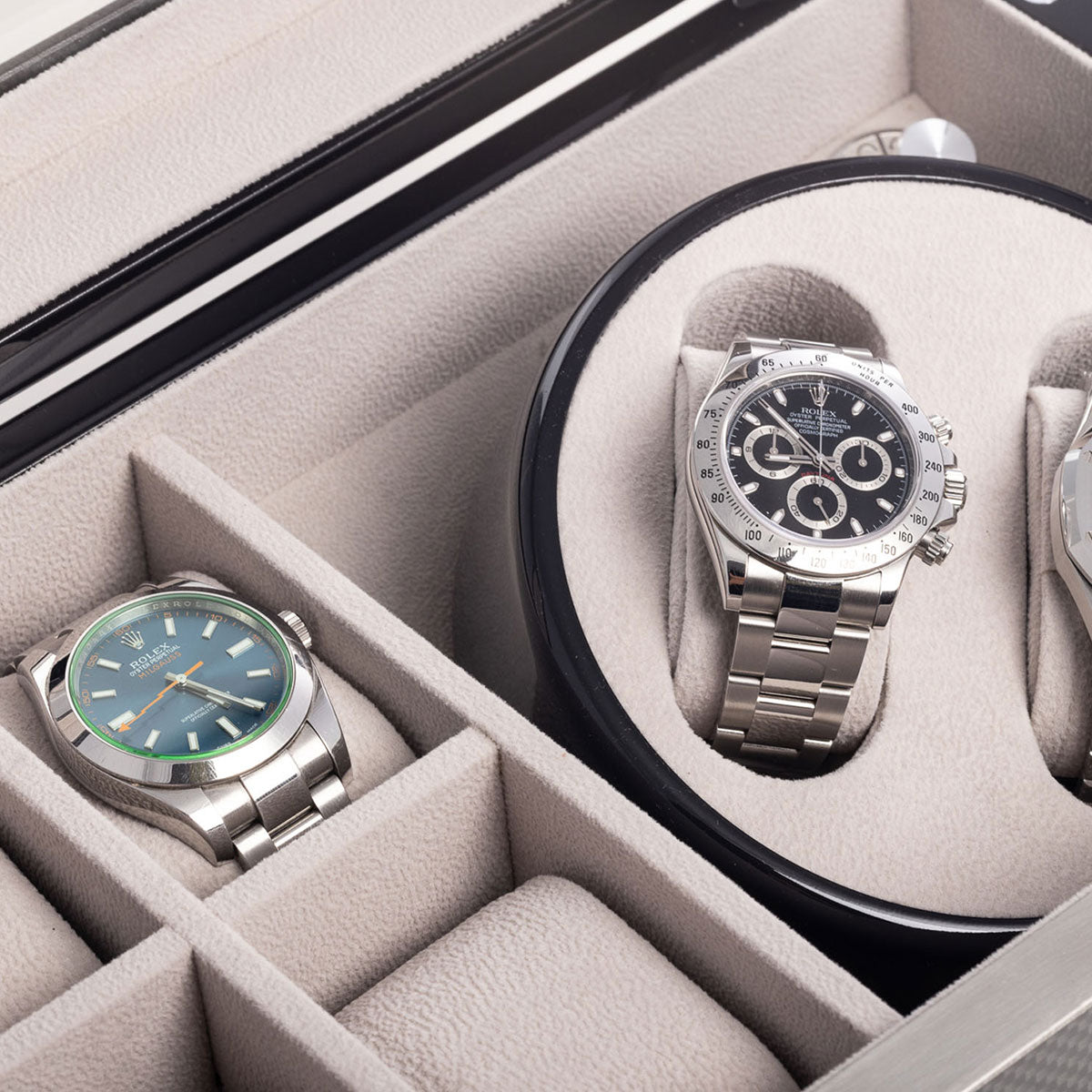 Carbon Fiber Watch Winder & Storage Case