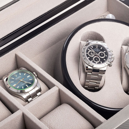 Carbon Fiber Watch Winder & Storage Case