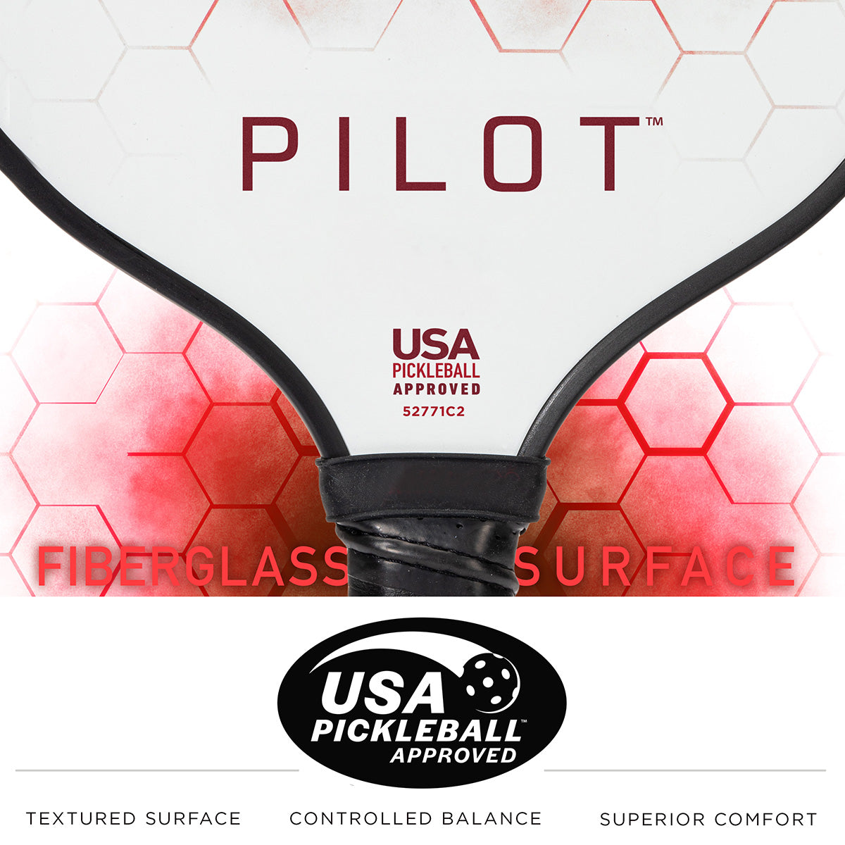 2-Player Pickleball Paddle & Ball Set