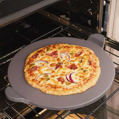3-Piece Glazed Pizza Stone Set, 15"