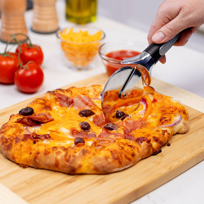 3-Piece Glazed Pizza Stone Set, 15"