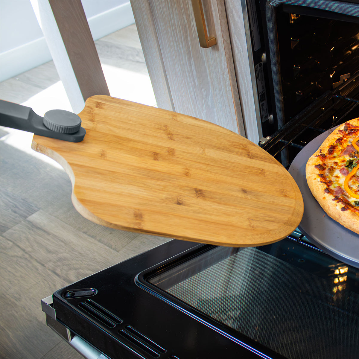 3-Piece Glazed Pizza Stone Set, 15"