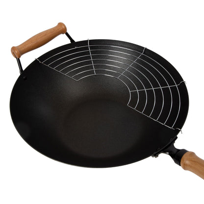 10-Piece 14'' Nonstick Wok Set + Accessories