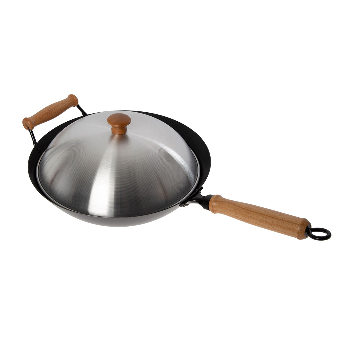 10-Piece 14'' Nonstick Wok Set + Accessories