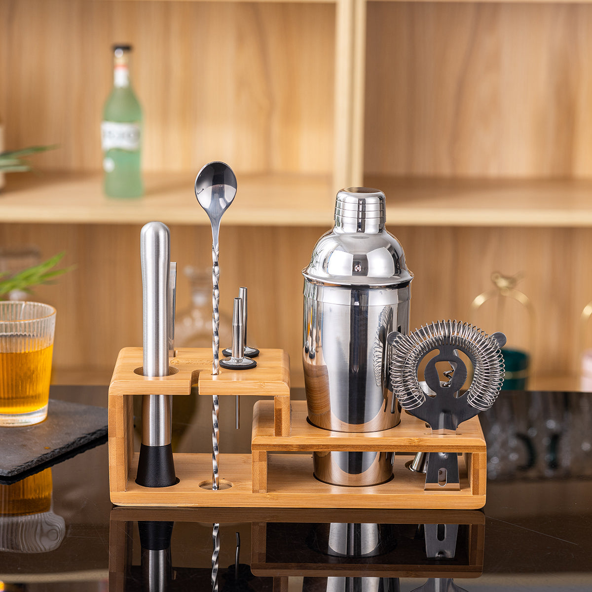 14-Piece Bartender Set, Gold or Silver