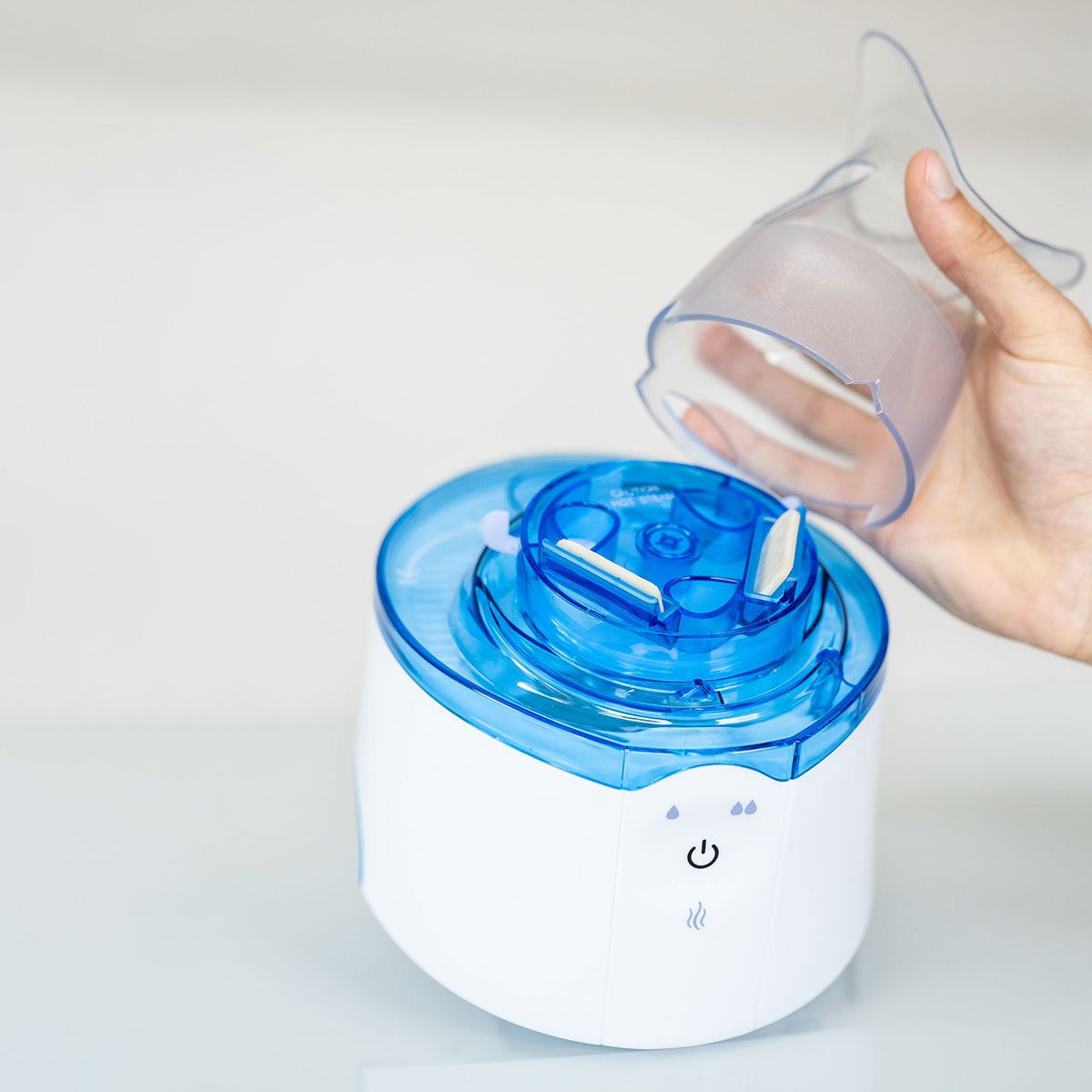 2-in-1 Warm Mist Humidifier & Steam Inhaler