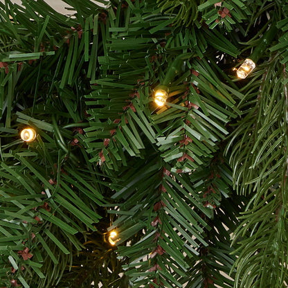 24'' LED Palmetto Pine Garland w/ Remote