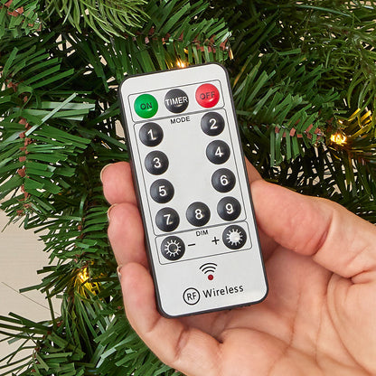 24'' LED Palmetto Pine Garland w/ Remote