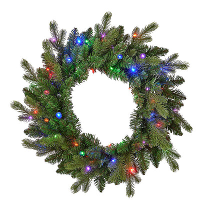 24'' LED Palmetto Pine Garland w/ Remote