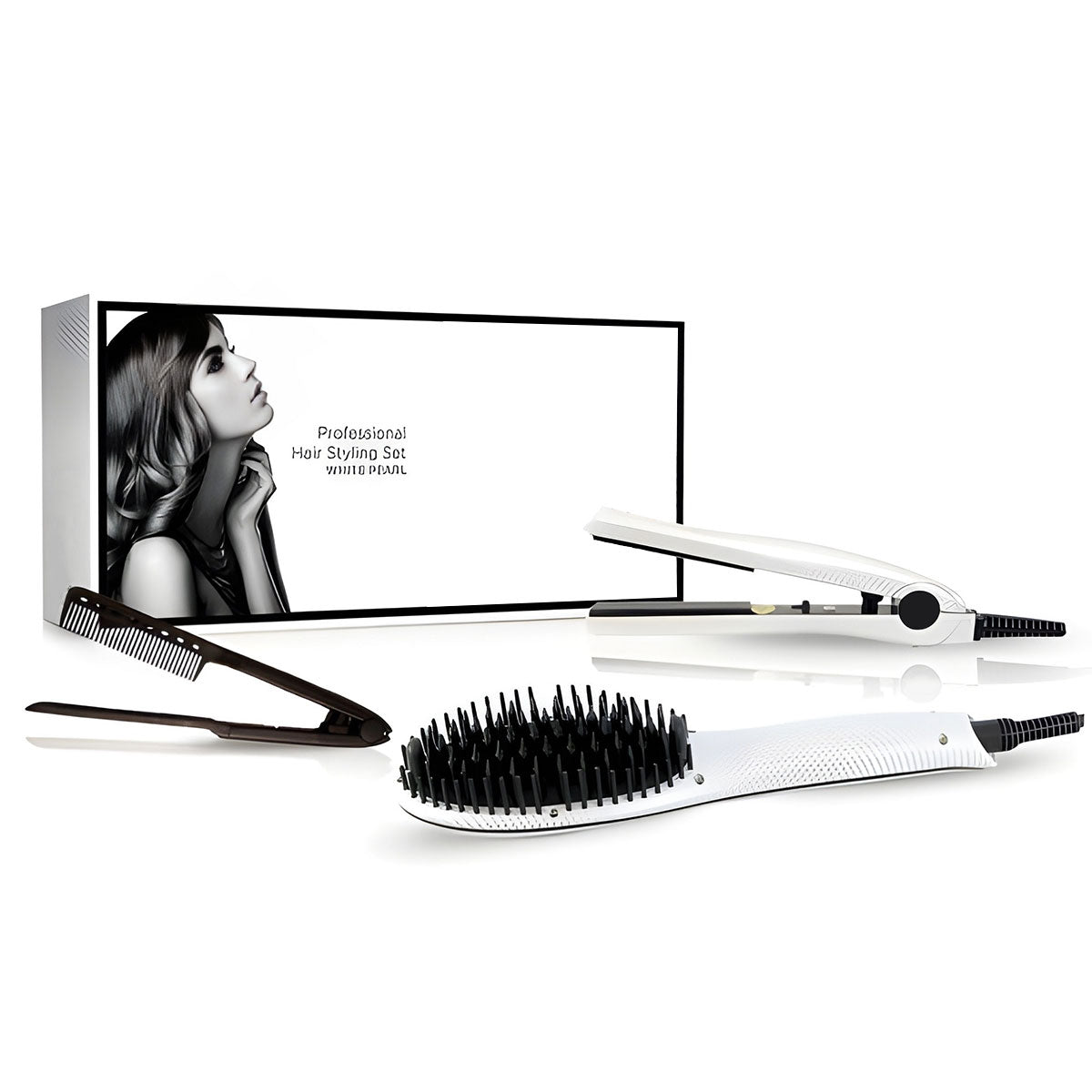 3-Piece Heated Hair Styling Tools Set