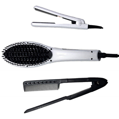 3-Piece Heated Hair Styling Tools Set