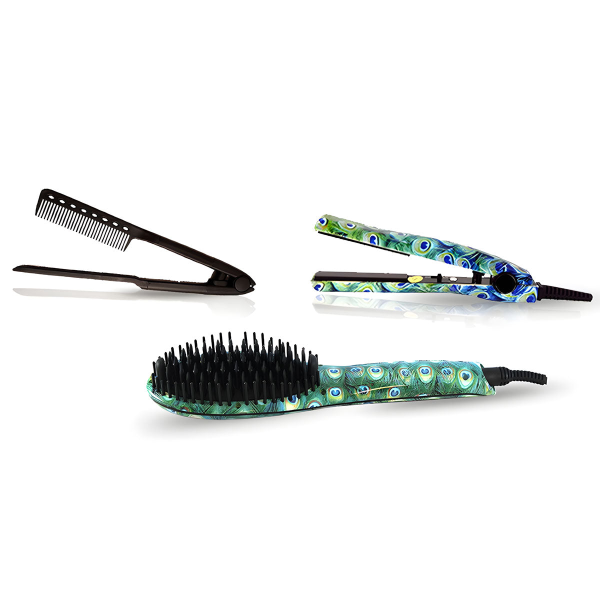 3-Piece Heated Hair Styling Tools Set
