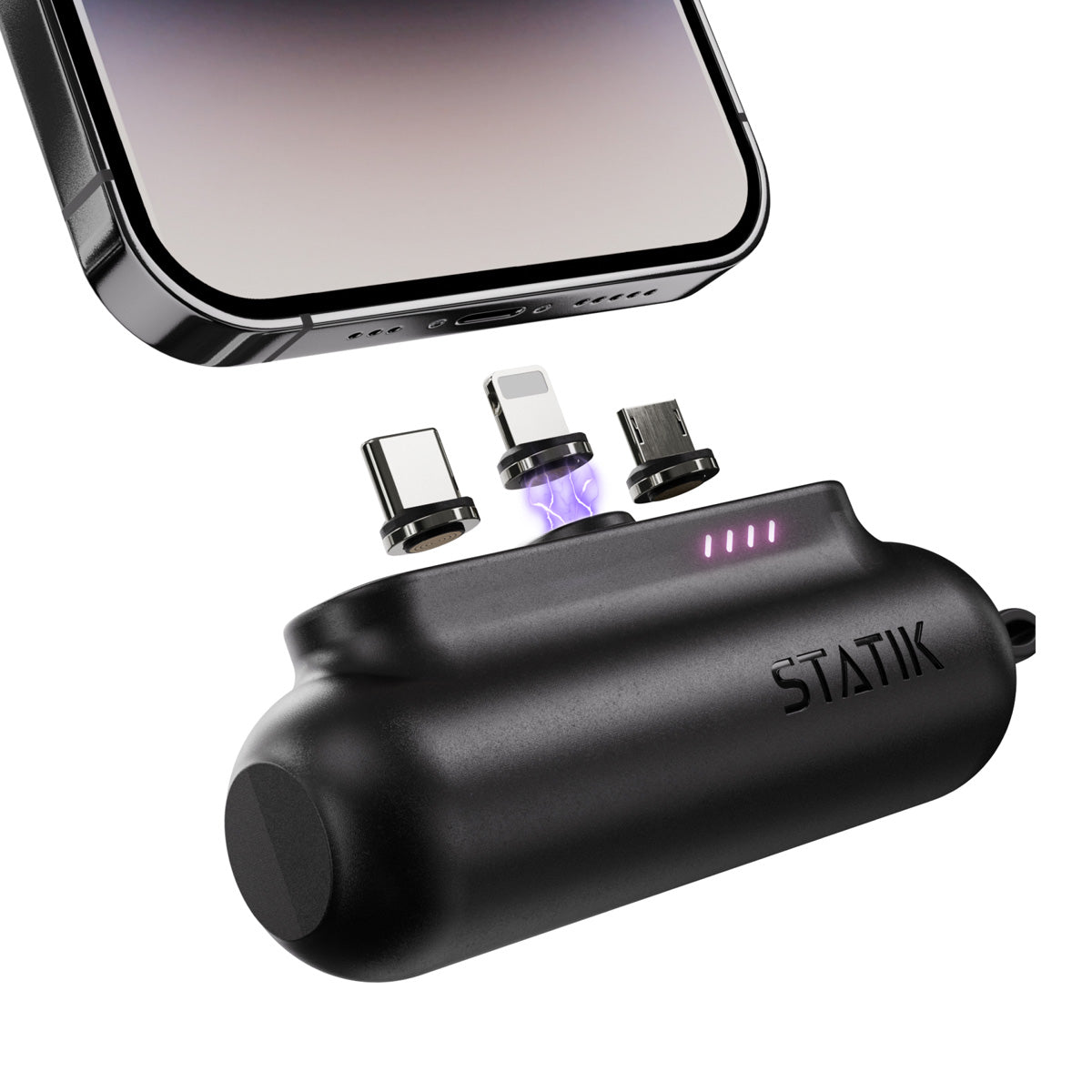 3-in-1 Magnetic Portable Charger
