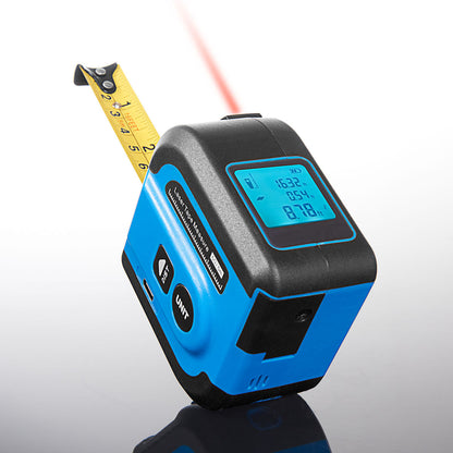 Sharper Image 2-in-1 Laser Tape Measure