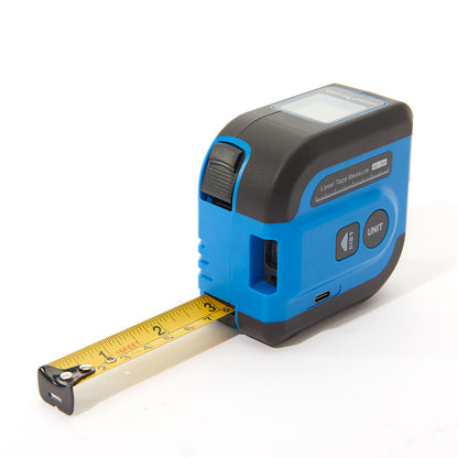 Sharper Image 2-in-1 Laser Tape Measure