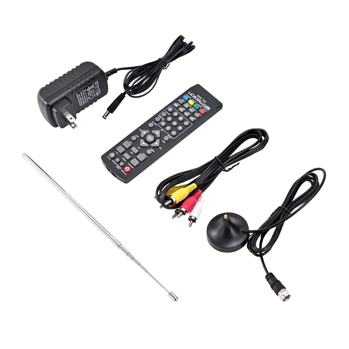 10.1'' Portable TV & DVD Boombox