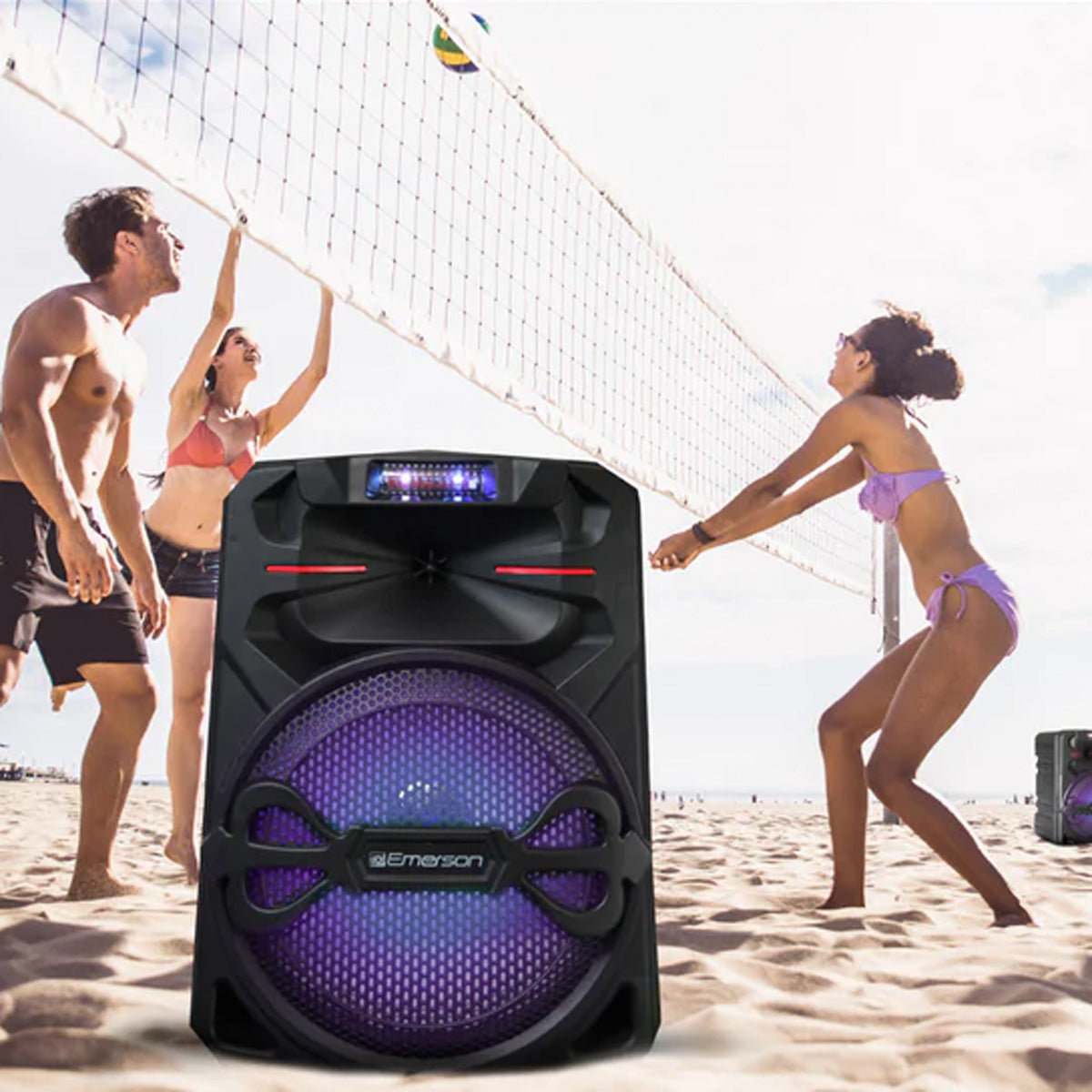 12-Inch Bluetooth Party Speaker & Lights