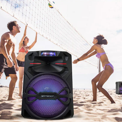 12-Inch Bluetooth Party Speaker & Lights
