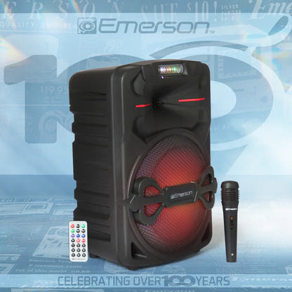 12-Inch Bluetooth Party Speaker & Lights