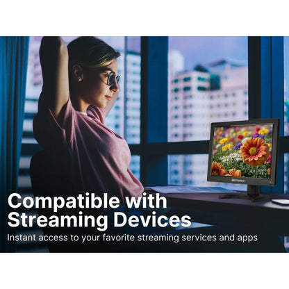 13.3" Portable Digital TV with HDMI & Battery