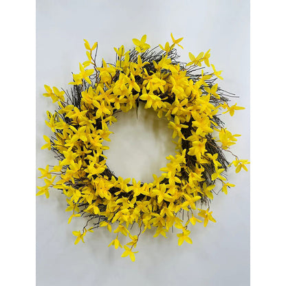 Solar LED Floral Wreath - 8 Designs