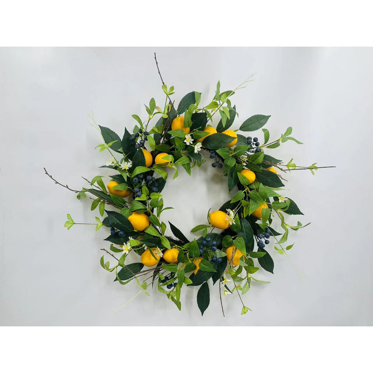 Solar LED Floral Wreath - 8 Designs