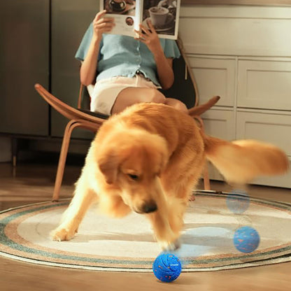 3-Mode Interactive Dog Ball, Rechargeable
