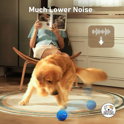 3-Mode Interactive Dog Ball, Rechargeable