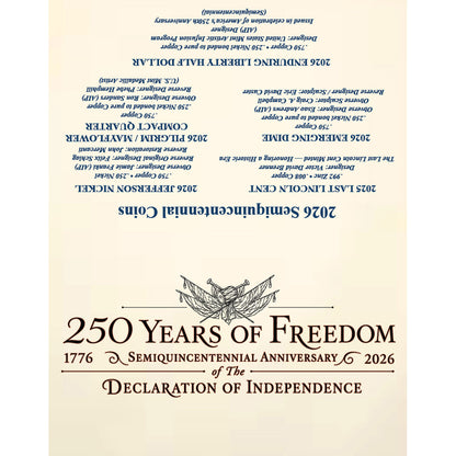 America's 250th Anniversary Coin Set