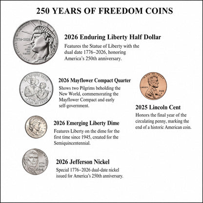 America's 250th Anniversary Coin Set