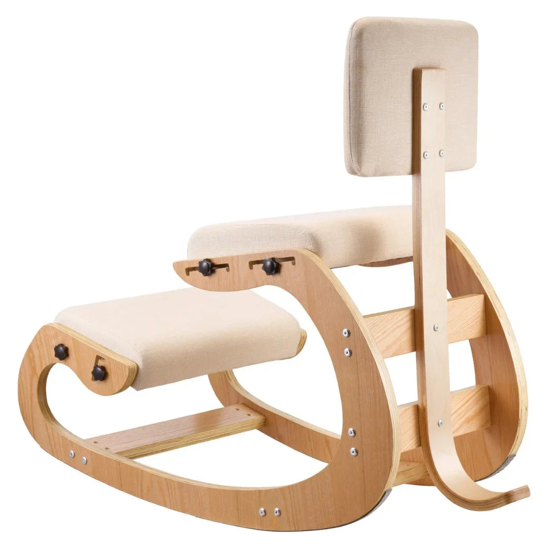 Ergonomic Kneeling Chair Stool for Back Relief & Posture Support