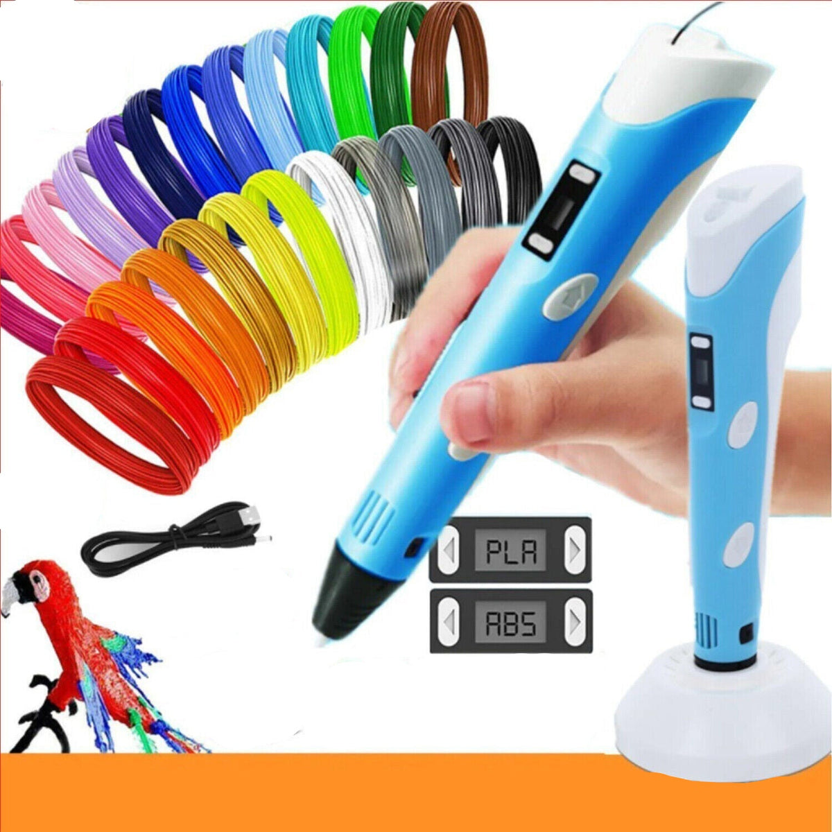 3D Printing Pen for Kids - No-Heat & Safe