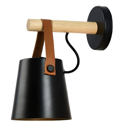 Ergové Wall Sconce Aluminum White or Black 9"