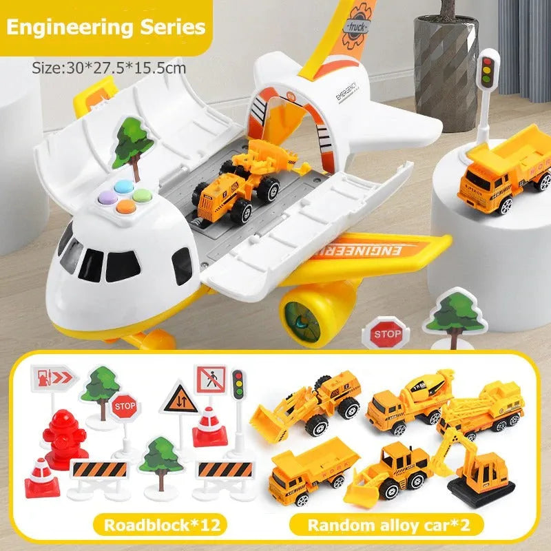XL Rescue Airplane Playset for Kids