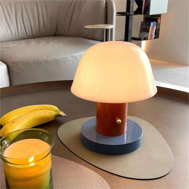 Rechargeable Mushroom LED Table Lamp