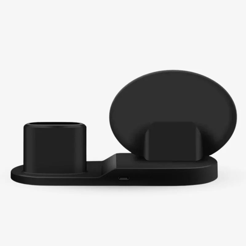 3-in-1 Wireless Charging Dock & Desk Organizer