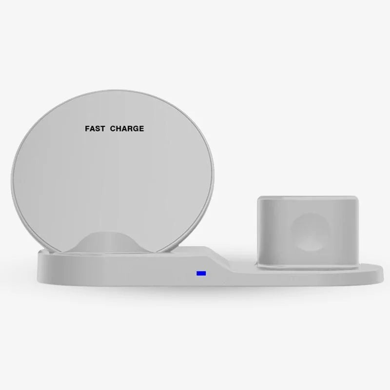 3-in-1 Wireless Charging Dock & Desk Organizer