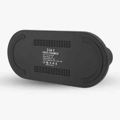3-in-1 Wireless Charging Dock & Desk Organizer