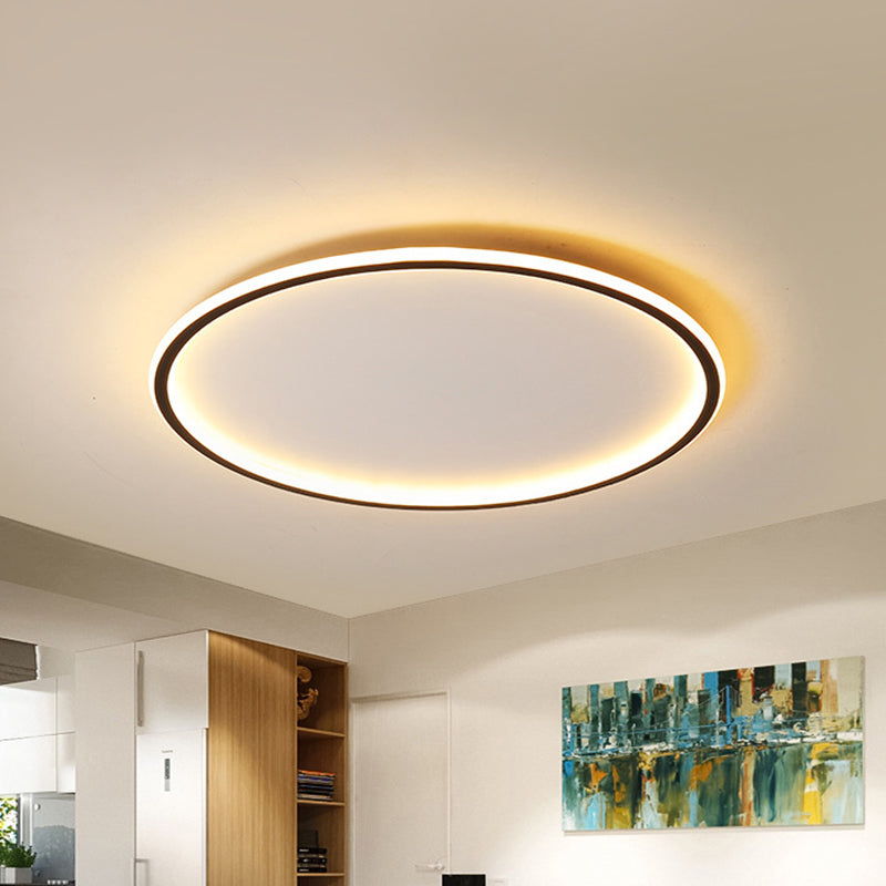 Nordic Disc LED Flush Ceiling Light