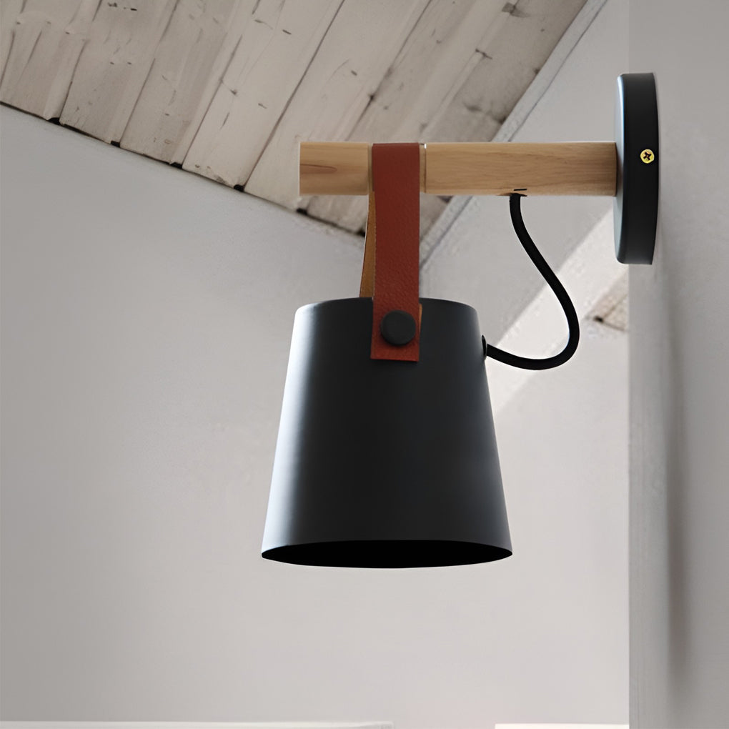 Ergové Wall Sconce Aluminum White or Black 9"