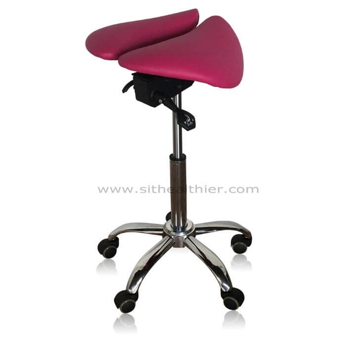 Saddle Style Split Seat Ergonomic Chair
